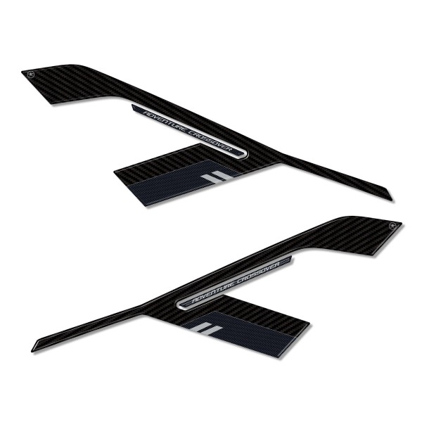 Adesivi 3D Protezioni Fianchetti Posteriori Compatibili Con Honda X-Adv 2021-25