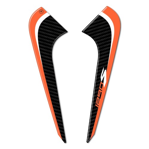 Adesivi 3D Protezioni Frontali compatibili con KTM 1290 Super Adventure S 21-24 2