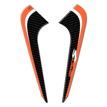 Adesivi 3D Protezioni Frontali compatibili con KTM 1290 Super Adventure S 21-24