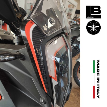 Adesivi 3D Protezioni Frontali compatibili con KTM 1290 Super Adventure S 21-24