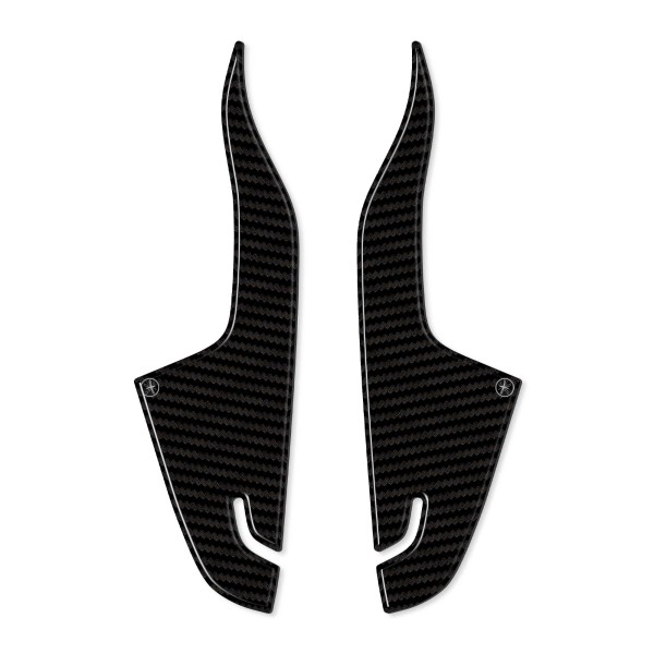 Adesivi 3D Protezioni laterali Borchia Tunnel compatibili con Yamaha Tmax 2022-5