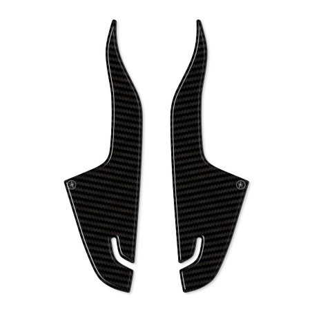 Adesivi 3D Protezioni laterali Borchia Tunnel compatibili con Yamaha Tmax 2022-5