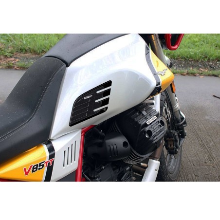Stickers 3D Protecteurs Latéraux compatibles avec Moto Guzzi V85 TT 2019-2025