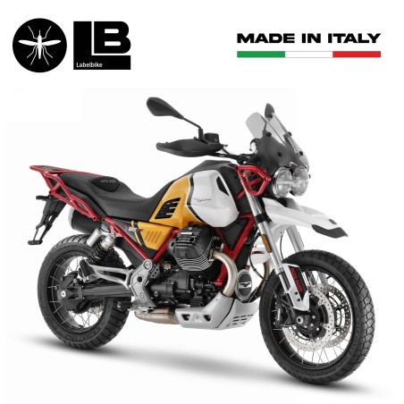 Pegatinas 3D Protectores laterales compatibles con Moto Guzzi V85 TT 2019-2025