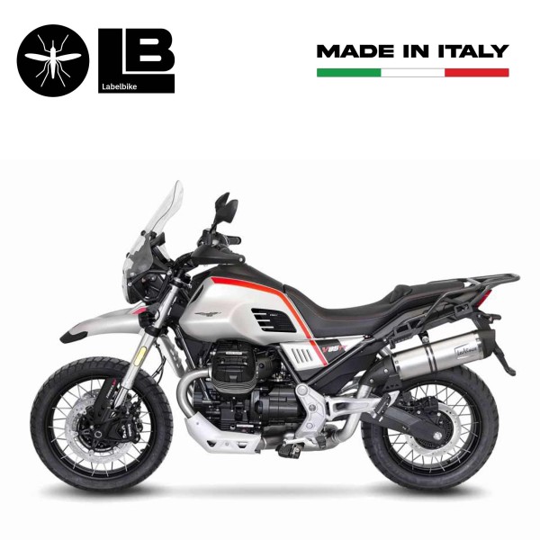 3D Stickers Side Protectors compatible with Moto Guzzi V85 TT 2019-2025