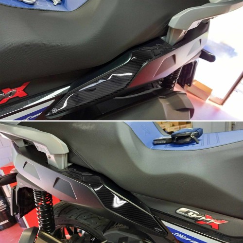 3D Stickers Rear Side Protectors compatible with BMW C400X