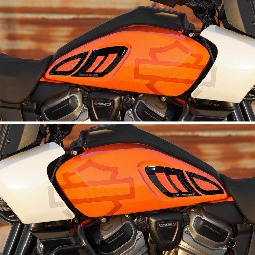 Pegatinas 3D Protectores laterales de moto compatibles con Harley Davidson Pan America