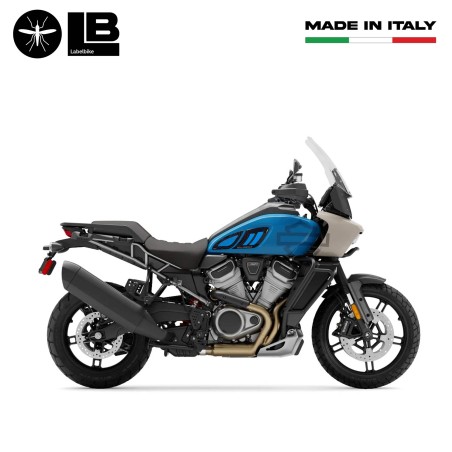 Stickers 3D Protections latérales moto compatibles avec Harley Davidson Pan America