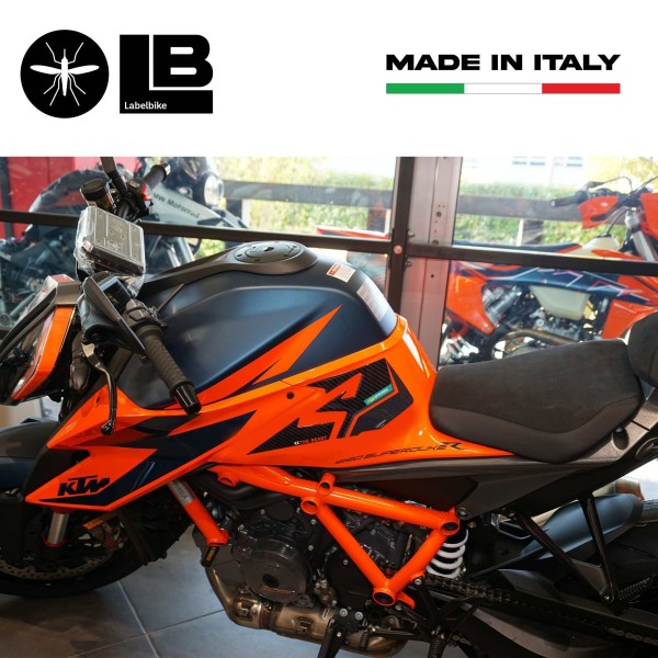Stickers 3D Protections latérales moto compatibles avec KTM 1290 Super Duke R 2021