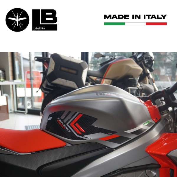 Adesivi 3D Protezioni Laterali serbatoio compatibili con Aprilia Tuono 660 2022