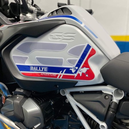 3D Stickers Tank Side Protectors compatible with BMW Rallye ADV 1250 gs