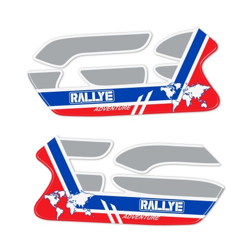 Pegatinas 3D Protectores laterales de depósito compatibles con BMW Rallye ADV 1250 gs 2