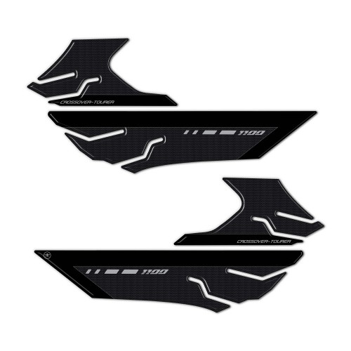 Pegatinas 3D Protectores laterales de depósito compatibles con Honda Nt1100 2022-2023 2