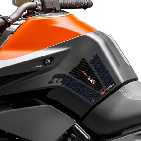3D Stickers Tank Side Protectors compatible with Ktm 890 Duke 2021-2023