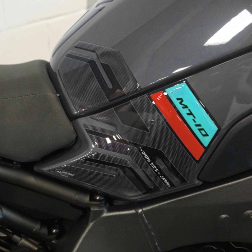 Adesivi 3D protezioni laterali serbatoio compatibili con Yamaha MT-10 SP 2022-25