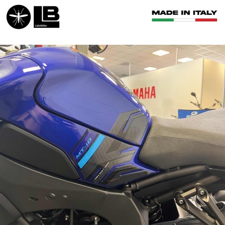 Adesivi 3D protezioni laterali serbatoio compatibili con Yamaha MT-10 SP 2022-25