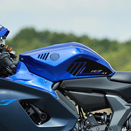 Adesivi 3D protezioni laterali serbatoio compatibili con Yamaha R7 2021-2025