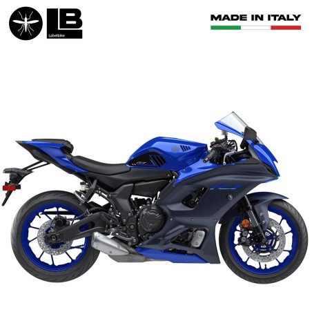 Adesivi 3D protezioni laterali serbatoio compatibili con Yamaha R7 2021-2025