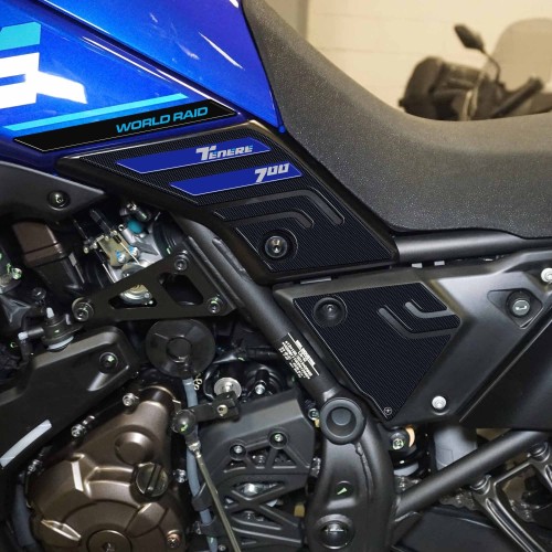 Stickers 3D Tank Side Protectors compatible with Yamaha Tenere 700 2022