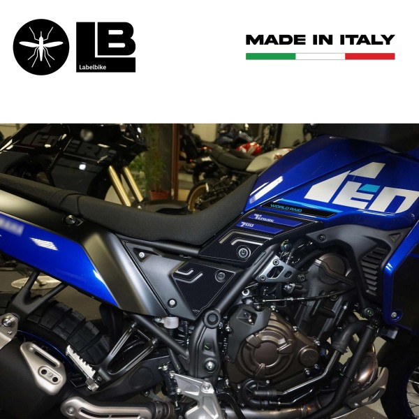 Stickers 3D Tank Side Protectors compatible with Yamaha Tenere 700 2022