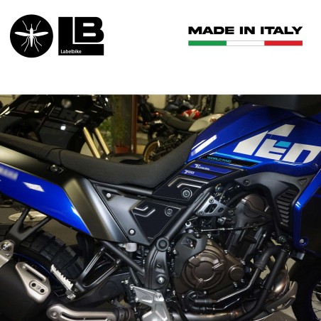 Adesivi 3D Protezioni Laterali serbatoio compatibili con Yamaha Tenere 700 2022