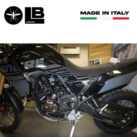 Aufkleber 3D Tank Side Protectors kompatibel mit Yamaha Tenere 700 2022
