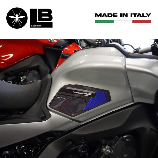 3D Stickers Tank Side Protectors compatible with Yamaha Tracer 9 2021-24