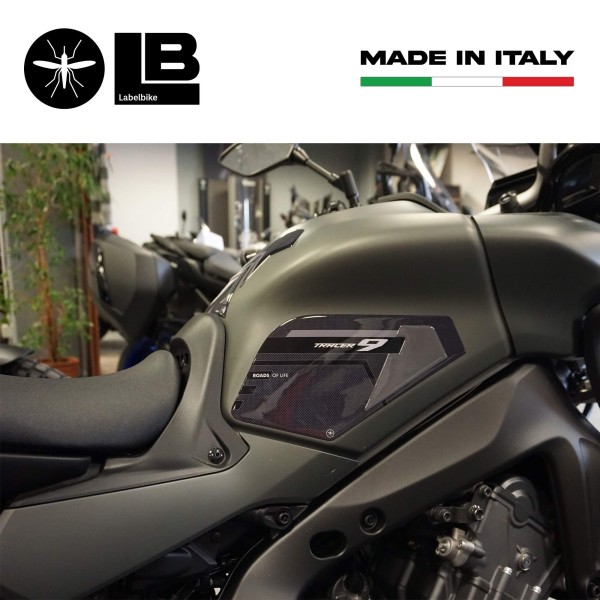 Stickers 3D Protections latérales de réservoir compatibles avec Yamaha Tracer 9 2021-24