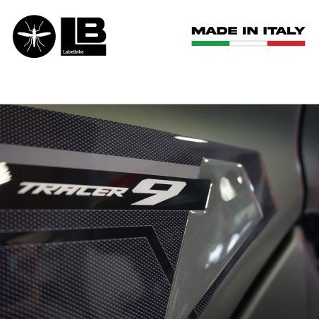 3D Aufkleber Tank Side Protectors kompatibel mit Yamaha Tracer 9 2021-24