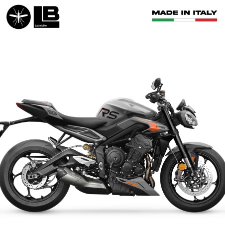 Adhesivos laterales 3D compatibles con Triumph Street Triple 765 RS 2023