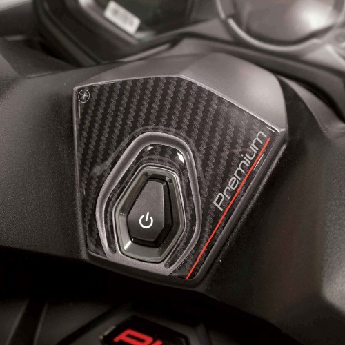 Stickers 3D scooter ignition protection compatible with Kymco Ak550 Premium