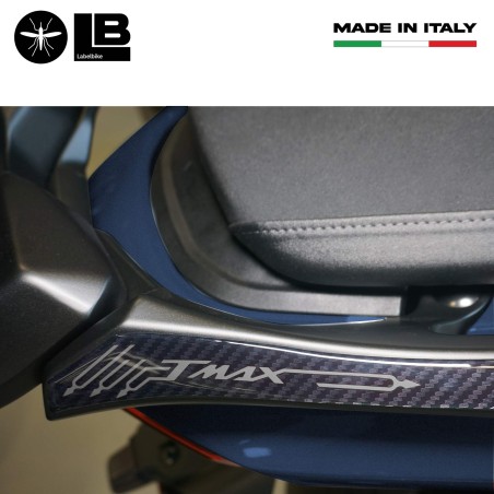 Pegatinas 3D Mango de protección con funda superior compatible con Yamaha Tmax 2022-25
