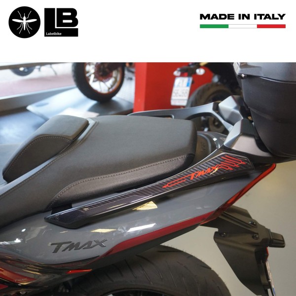 Pegatinas 3D Mango de protección con funda superior compatible con Yamaha Tmax 2022-25