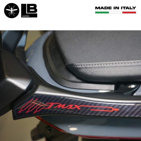 Pegatinas 3D Mango de protección con funda superior compatible con Yamaha Tmax 2022-25