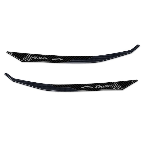 Adesivi 3D Protezione maniglie senza bauletto compatibili con Yamaha Tmax 2022-5