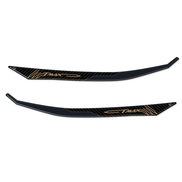 Adesivi 3D Protezione maniglie senza bauletto compatibili con Yamaha Tmax 2022-5