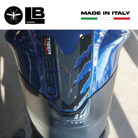 Adesivi 3D Protezione Paraserbatoio compatibili con Triumph Tiger 660 Sport