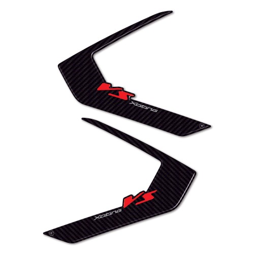 Stickers 3D Scooter Edge Protector compatible with Kymco Xciting VS 400 2