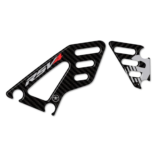 Adesivi 3D Protezioni Battitacco compatibili con Aprilia RSV4 1100 2009-2024 2