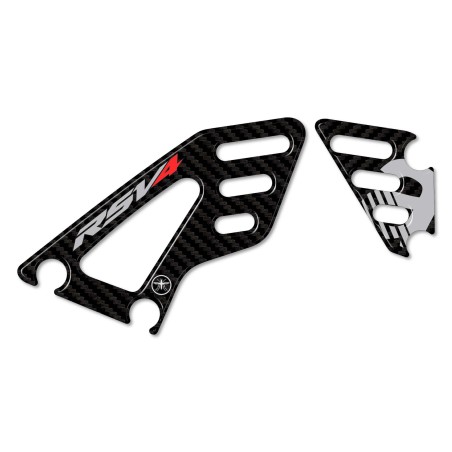 Adesivi 3D Protezioni Battitacco compatibili con Aprilia RSV4 1100 2009-2024