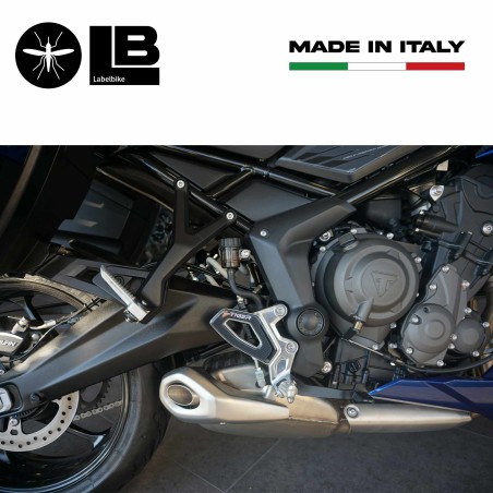 Adesivi 3D Protezioni Battitacco compatibili con Triumph Tiger 660 e 800 Sport