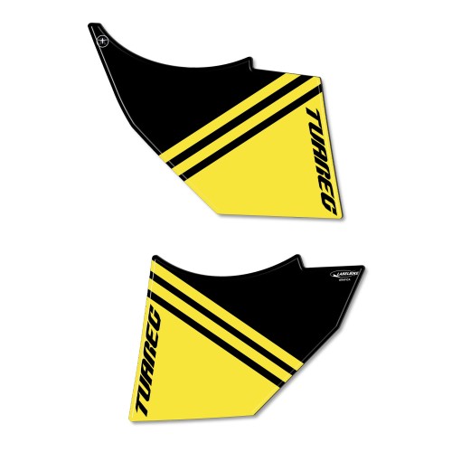 Stickers 3D Protecteurs déflecteurs moto compatibles avec Aprilia Tuareg 660 2022-25 2