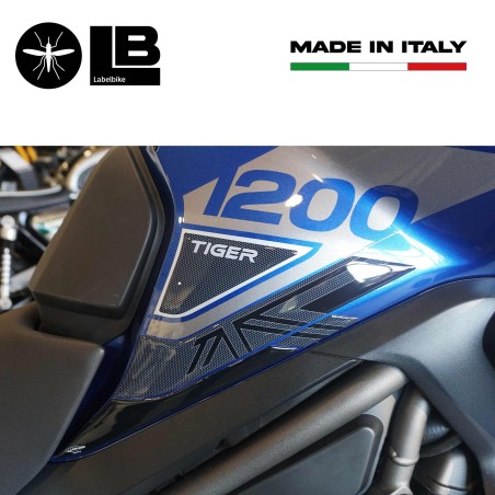 Stickers 3D Protections latérales compatibles avec Triumph Tiger 1200 GT et GT Pro