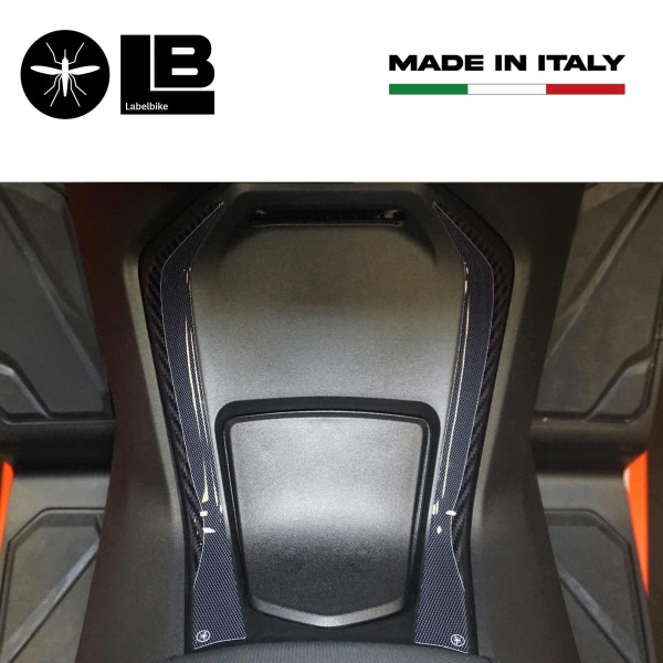 3D side protector stickers Front footrest compatible with Honda Forza 300