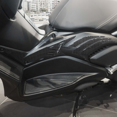 Autocollants 3D de protection latérale pour scooter compatibles avec Yamaha Xmax 125-300 2023