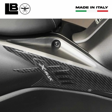 Autocollants 3D de protection latérale pour scooter compatibles avec Yamaha Xmax 125-300 2023