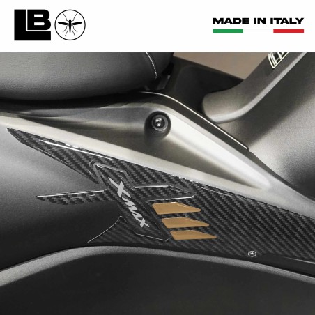 3D Roller Seitenschutz Aufkleber kompatibel mit Yamaha Xmax 125-300 2023