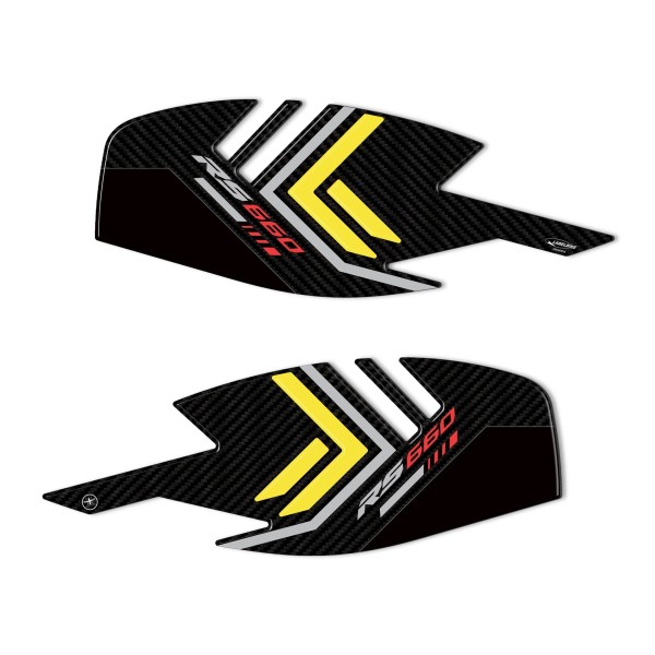 3D Stickers Tank side protectors compatible with Aprilia RS 660 2020-25