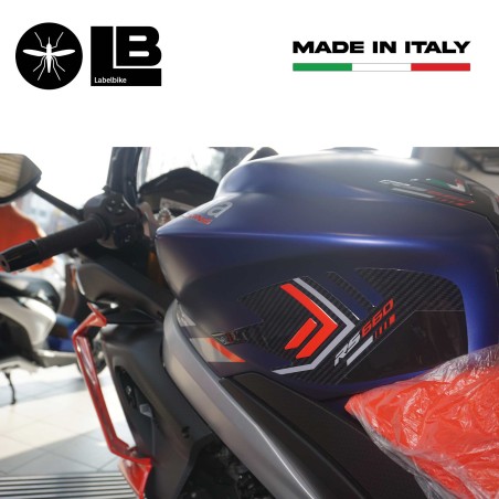 3D Stickers Tank side protectors compatible with Aprilia RS 660 2020-25