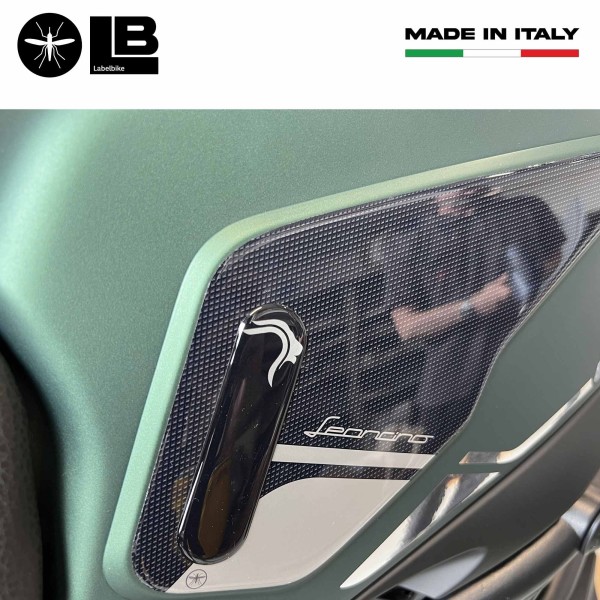 Stickers 3D Tank side protectors compatible with Benelli Leoncino 800